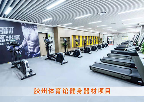 ​8455新葡萄娱乐官网版为胶州体育馆打造的健身房